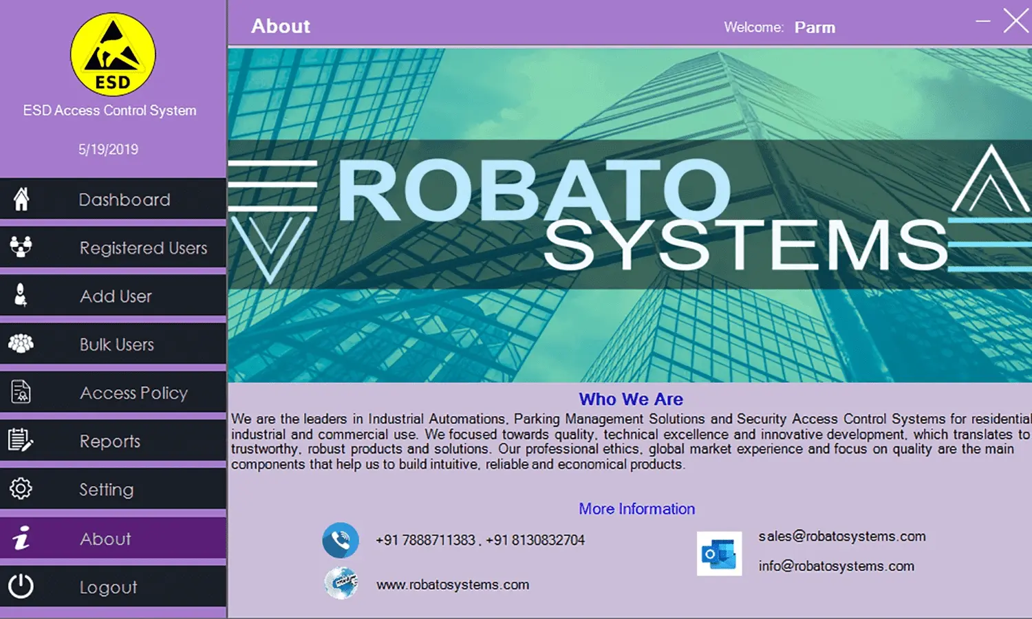 ESD Turnstile Access Control System Features