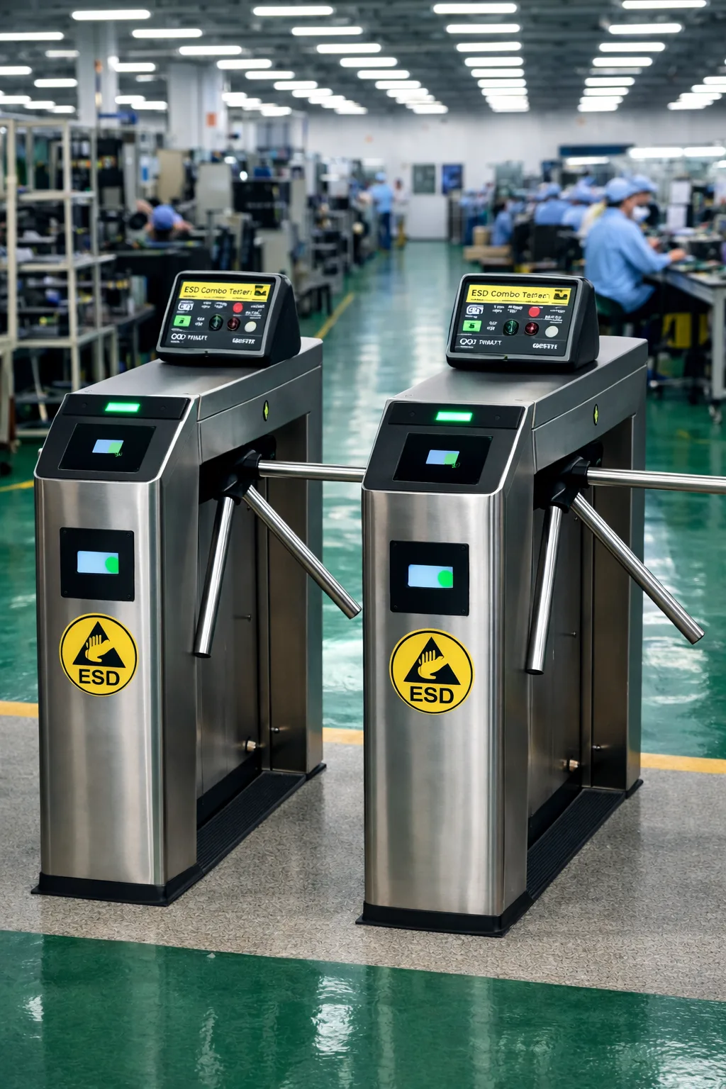 ESD Tripod Turnstile Gate