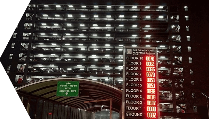 Main Entrance Parking Signage